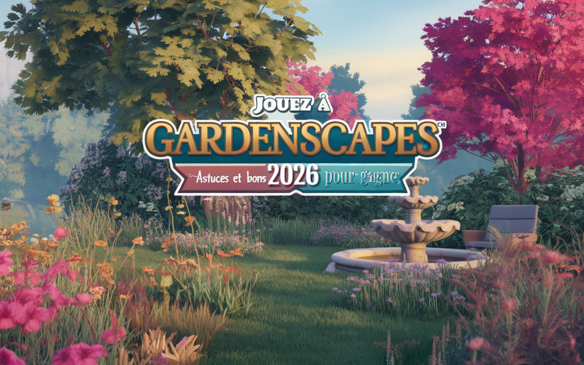 Jouez à Gardenscapes en 2026 : astuces et bons plans pour gagner