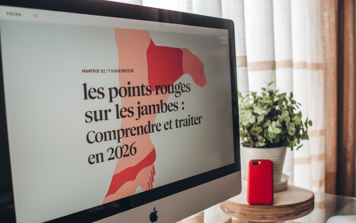 Les points rouges sur les jambes : comprendre et traiter en 2026