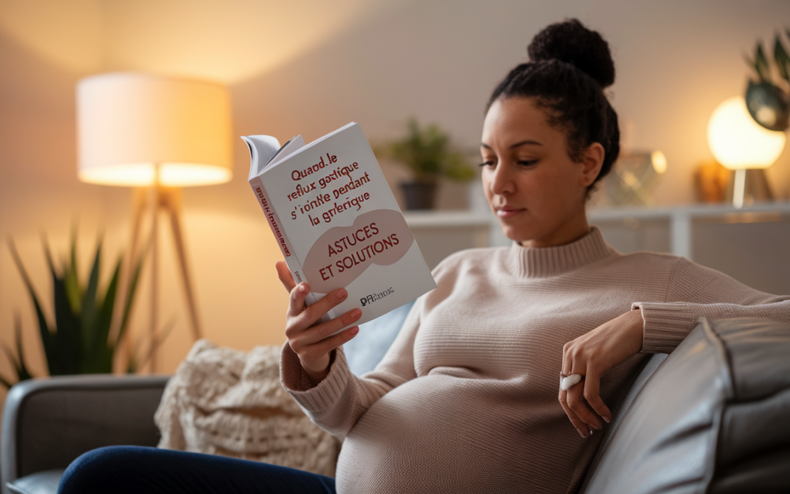 Quand le reflux gastrique s'invite pendant la grossesse : astuces et solutions