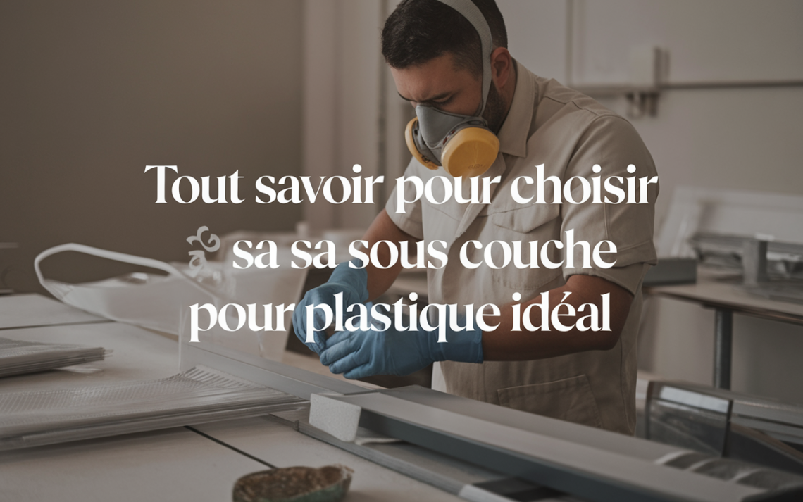 Tout savoir pour choisir sa sous couche pour plastique idéal