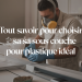 Tout savoir pour choisir sa sous couche pour plastique idéal